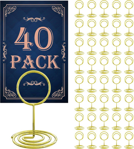 40pcs table number holders - 40pcs,