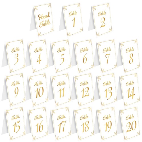 Pcs gold wedding table - pcs,